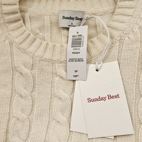 NEW Aritzia Sunday Best Peggy Sweater - Picture 5 of 5